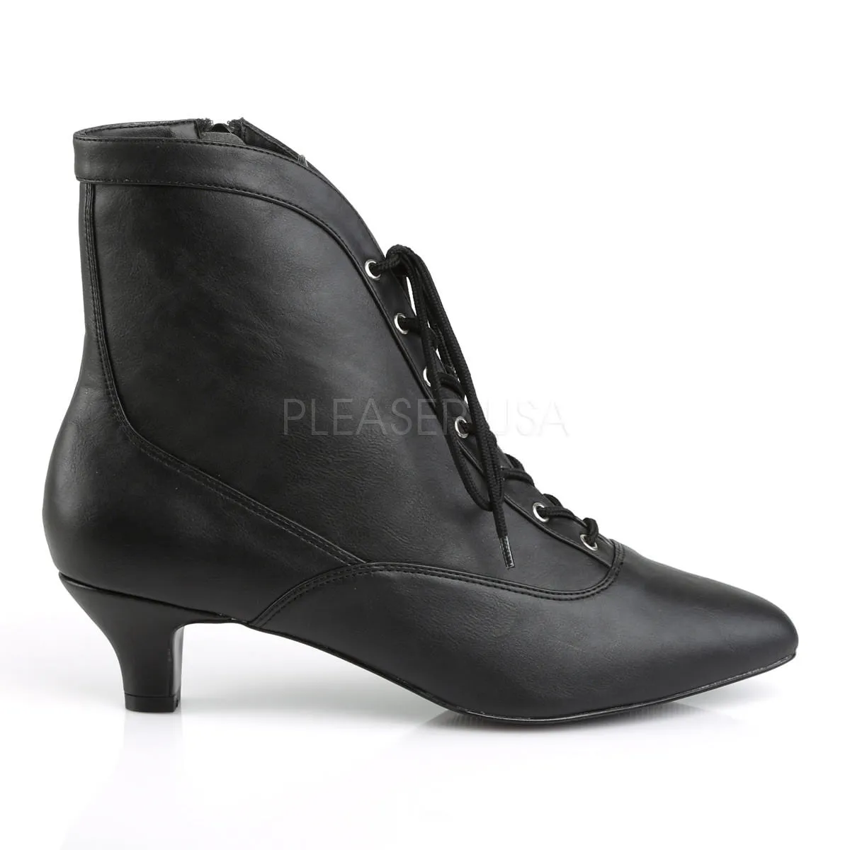 2 Inch Heel FAB-1005 Black Pu