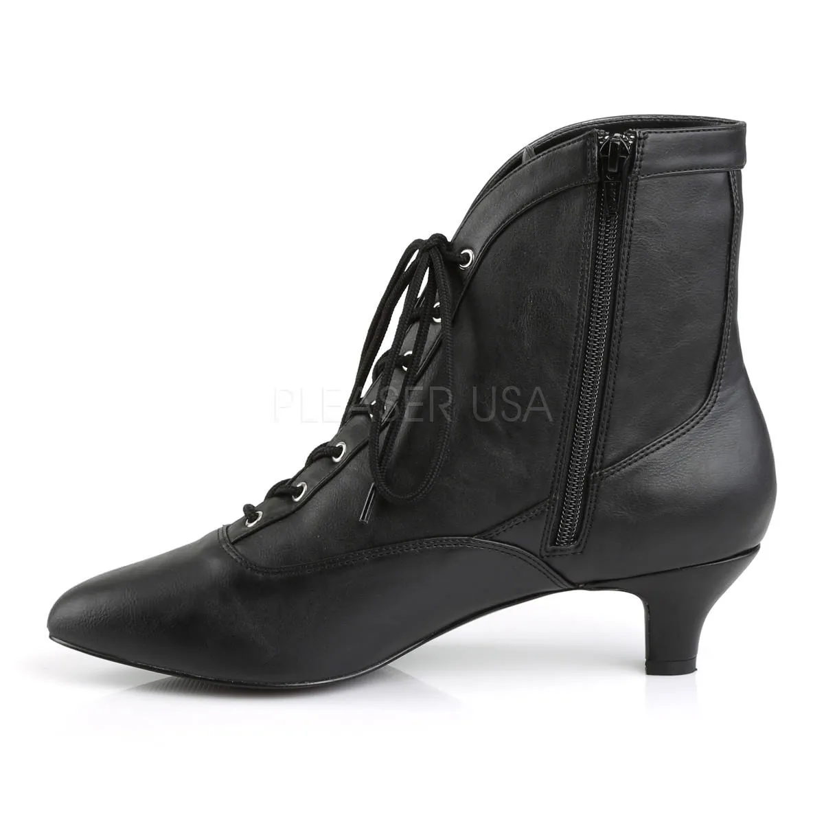 2 Inch Heel FAB-1005 Black Pu