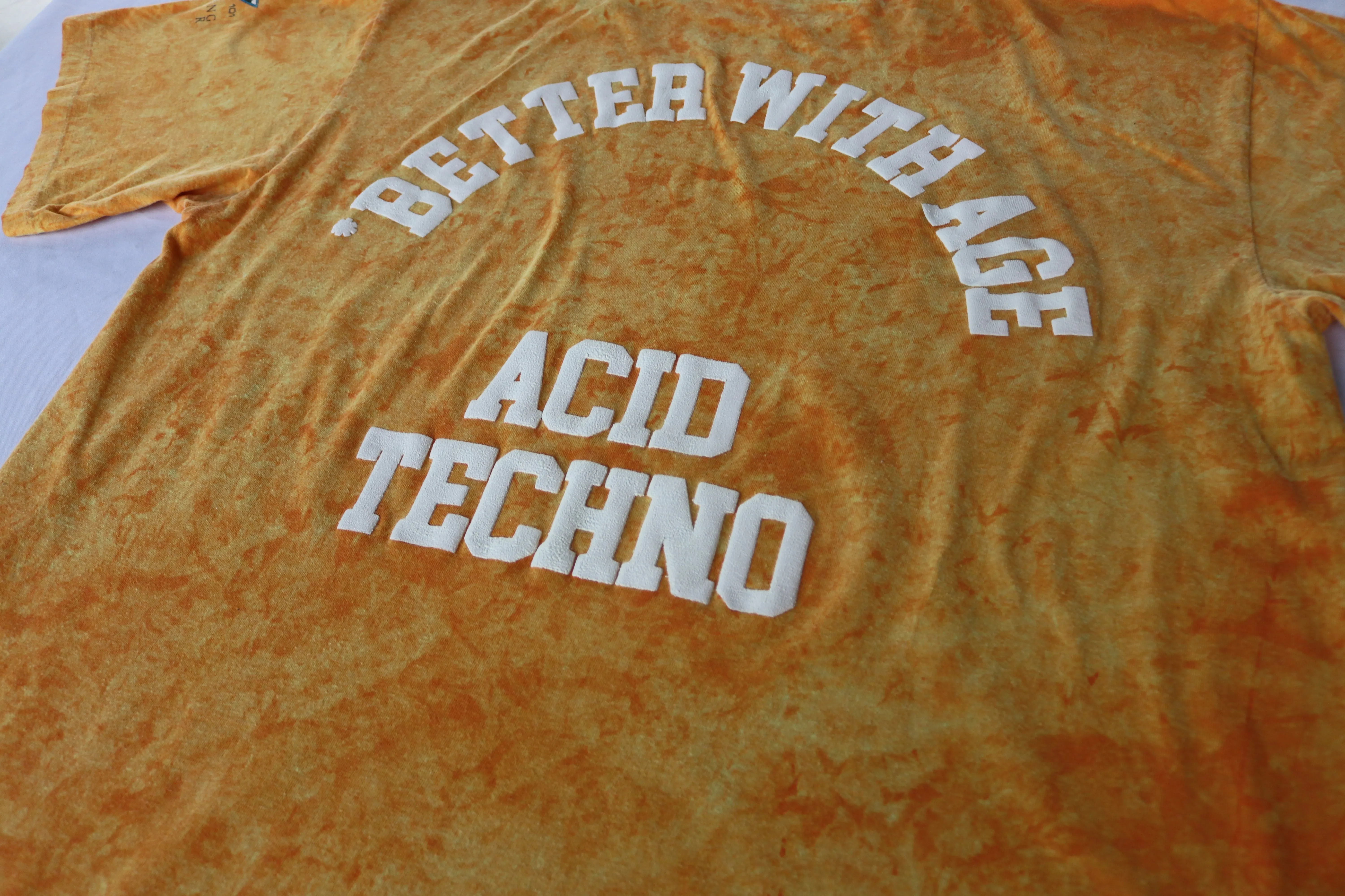 Acid Techno Tee L (orange)