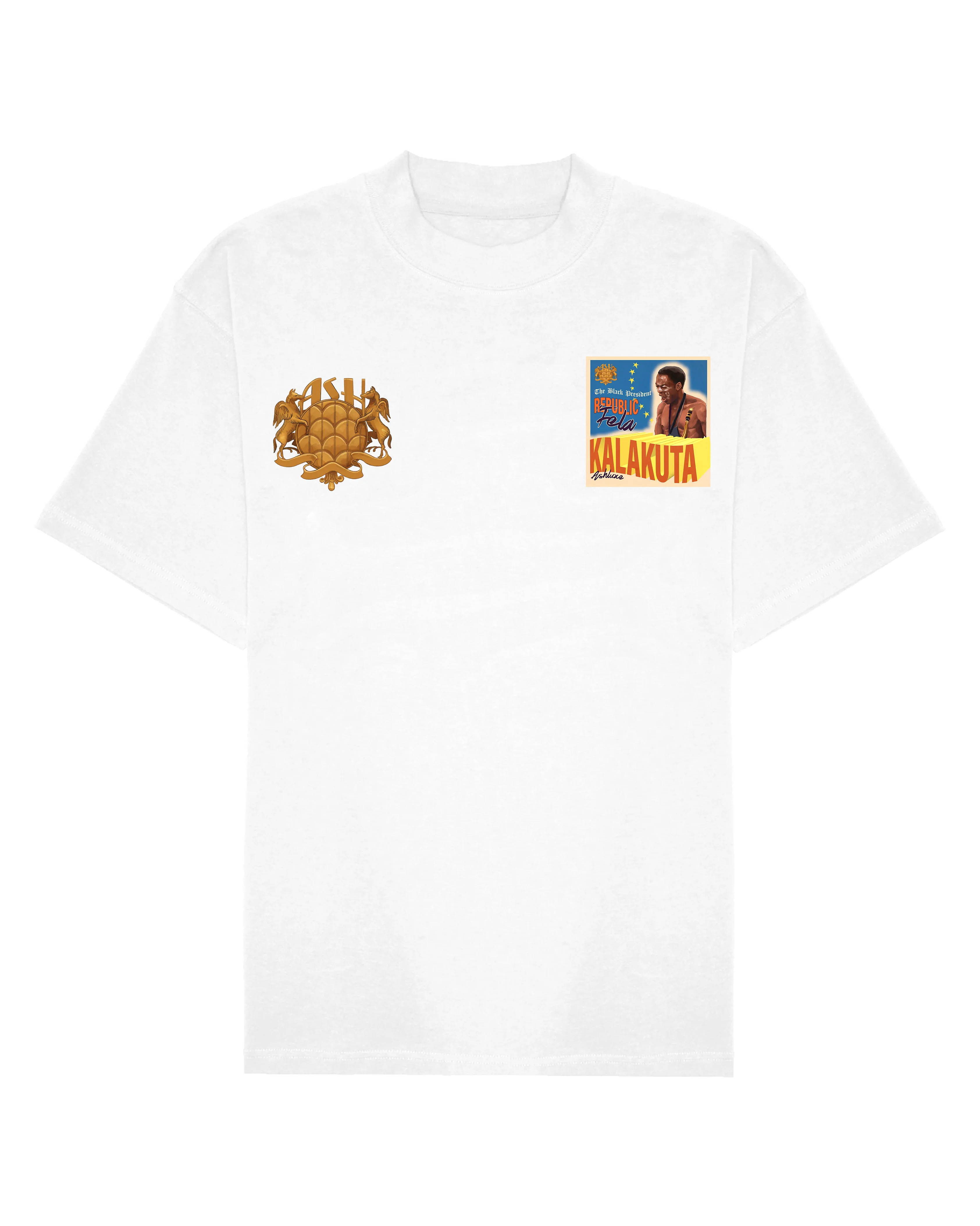 Ashluxe Fela's Republic Tee White