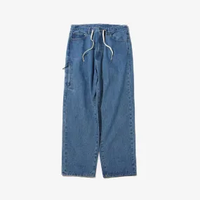 ATMOS BAGGY TAPERED DENIM PANTS