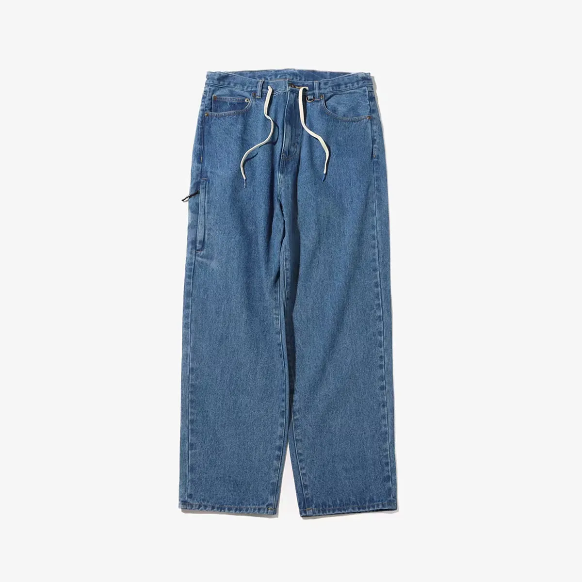 ATMOS BAGGY TAPERED DENIM PANTS