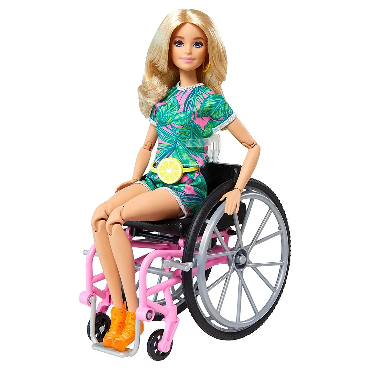 Barbie Fashionistas Doll #165 with Wheelchair and Long Blonde Hair