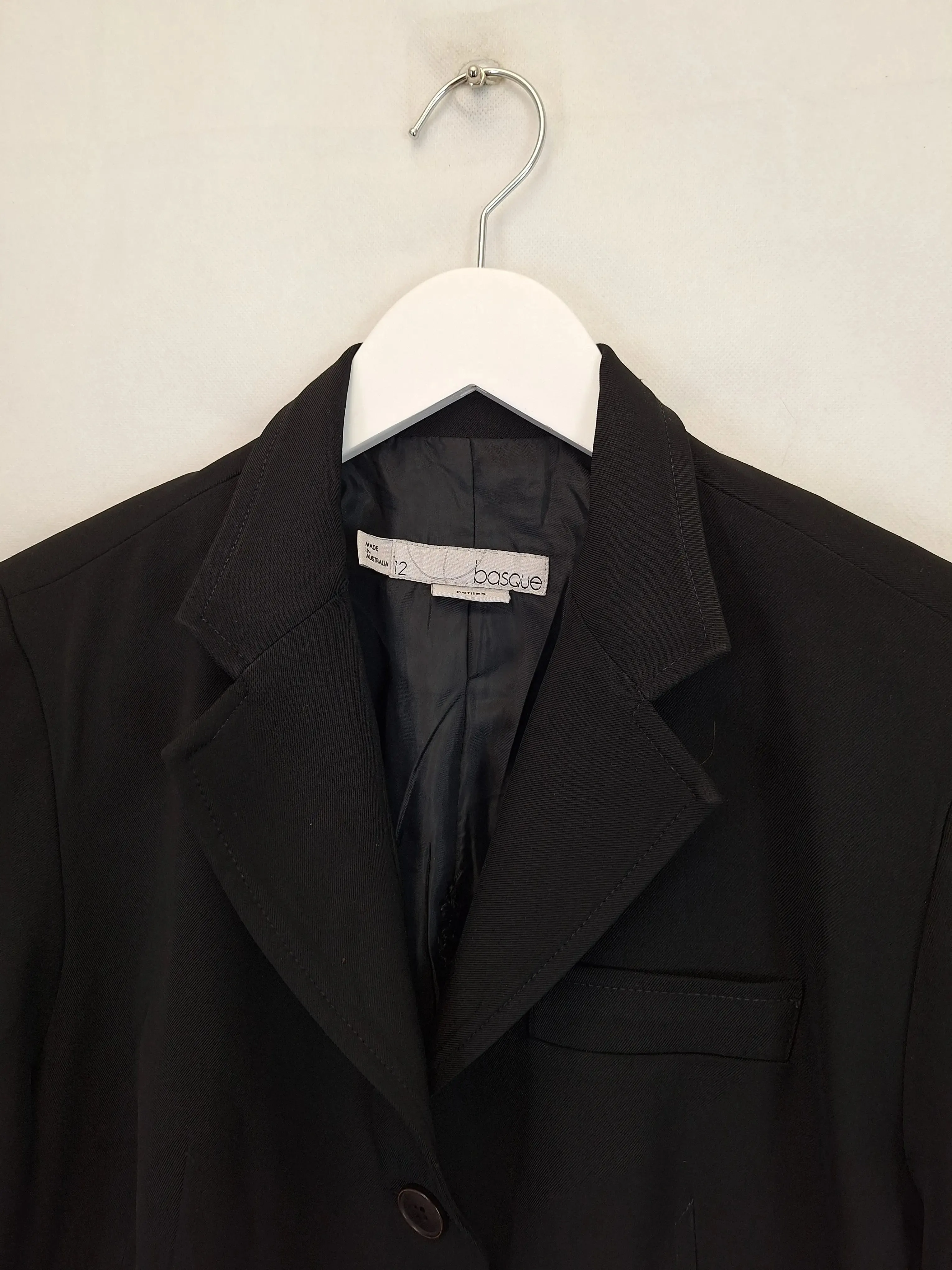 Basque Staple Office Blazer Size 12