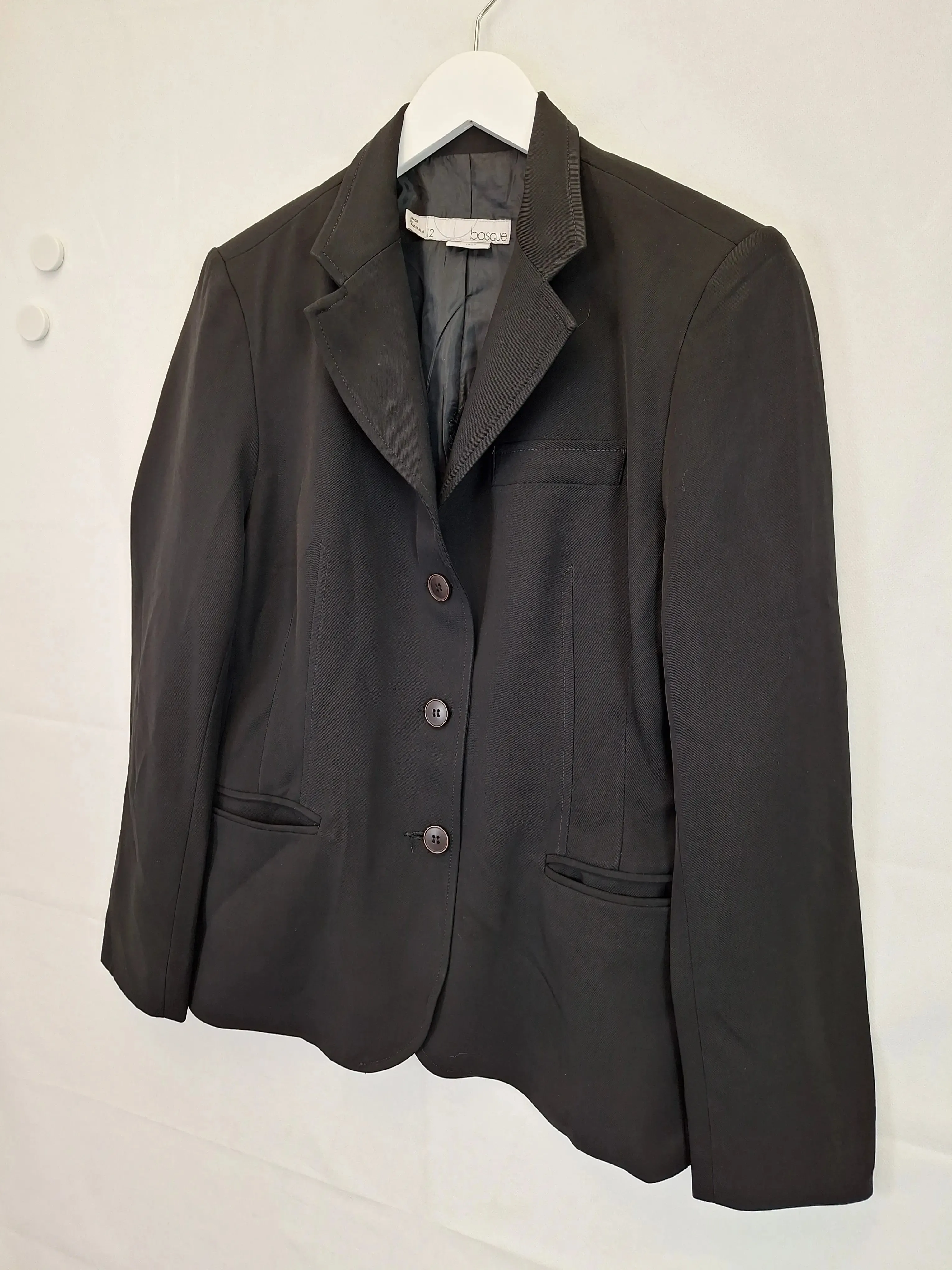 Basque Staple Office Blazer Size 12