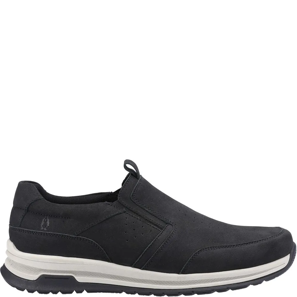 Black Nubuck Cole Slip-On Shoes