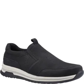 Black Nubuck Cole Slip-On Shoes