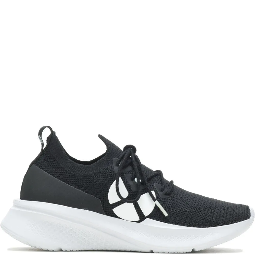 Black/White Spark Lace-Up Trainers