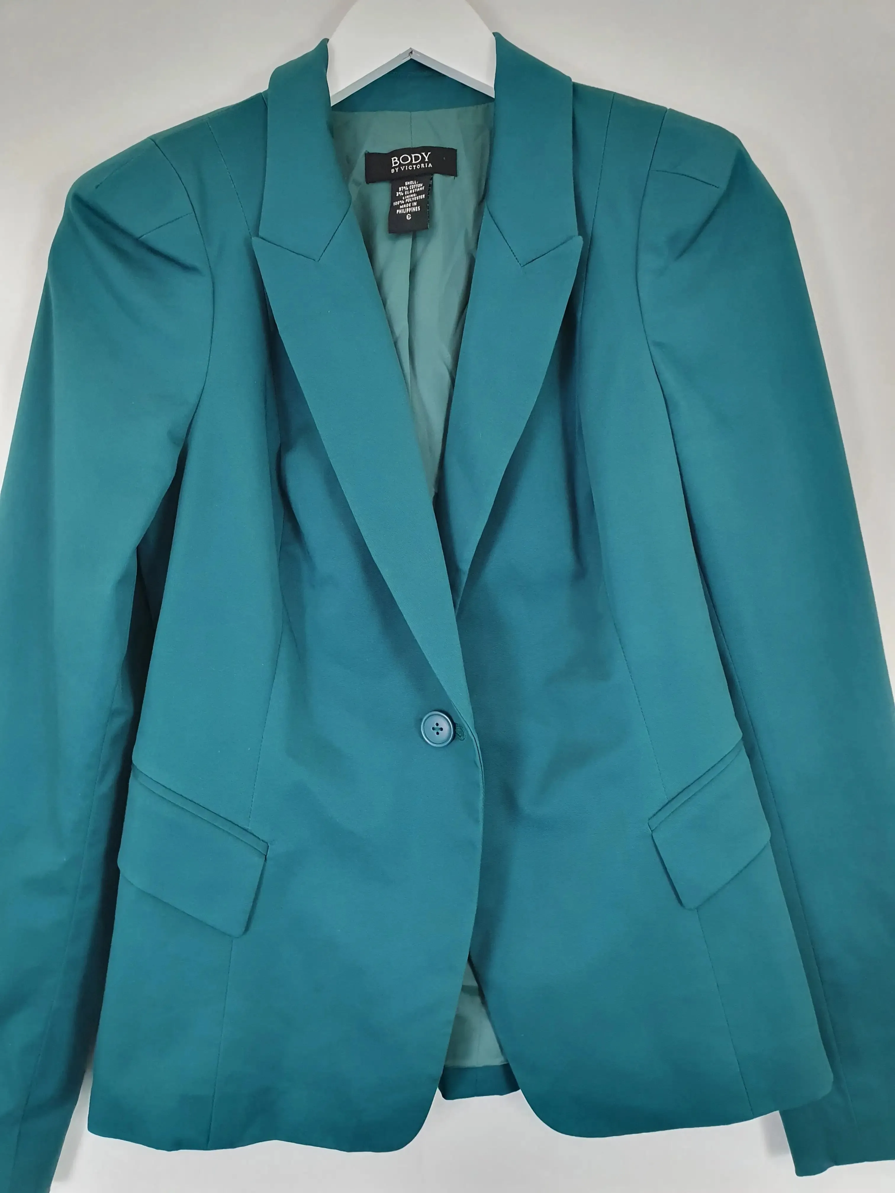 Body By Victoria Shaped Office Blazer Jacket Size 6