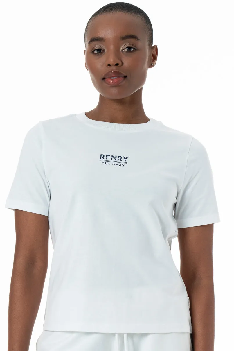 Branded T-Shirt _ 152264 _ Optic White