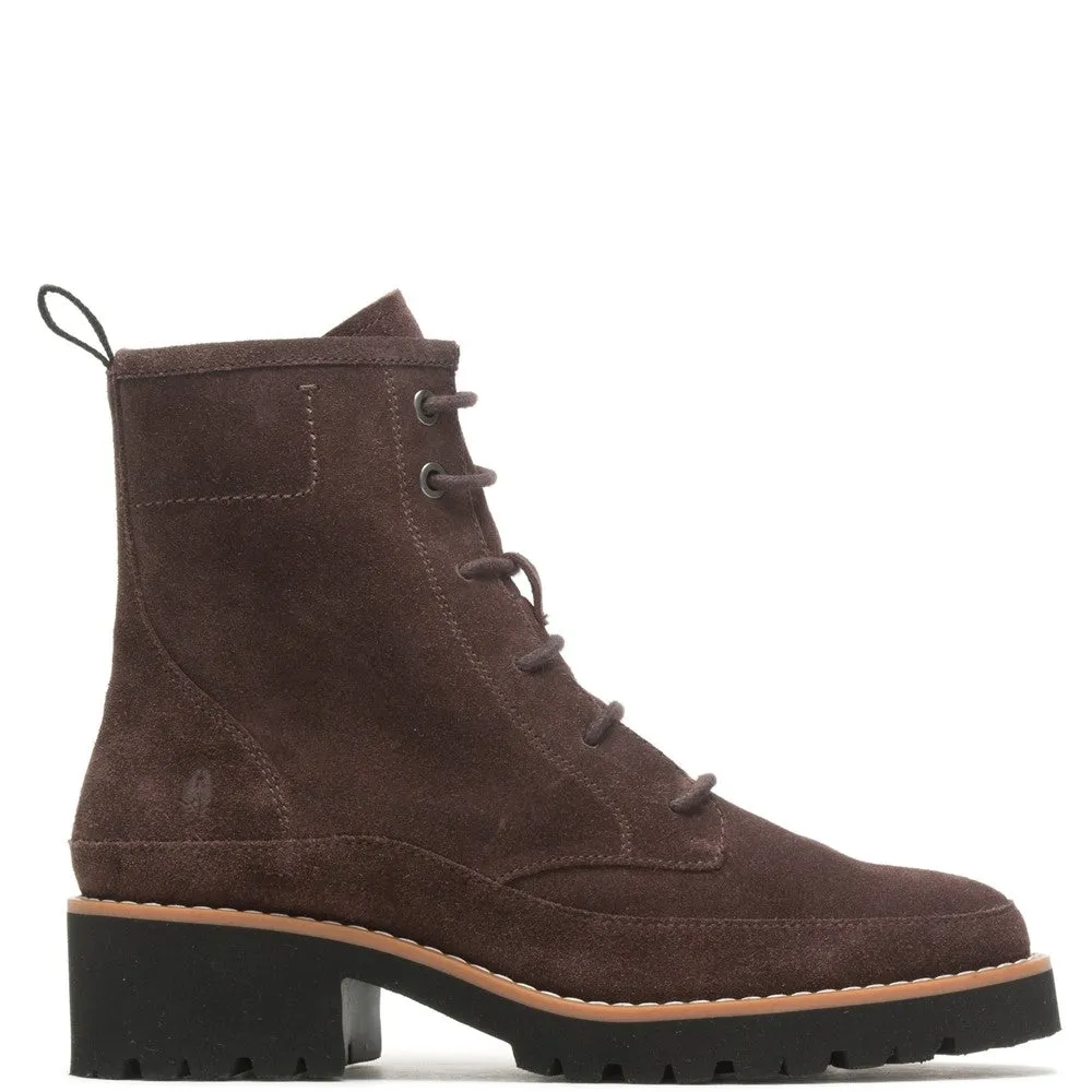 Brown Amelia Lace-Up Boots