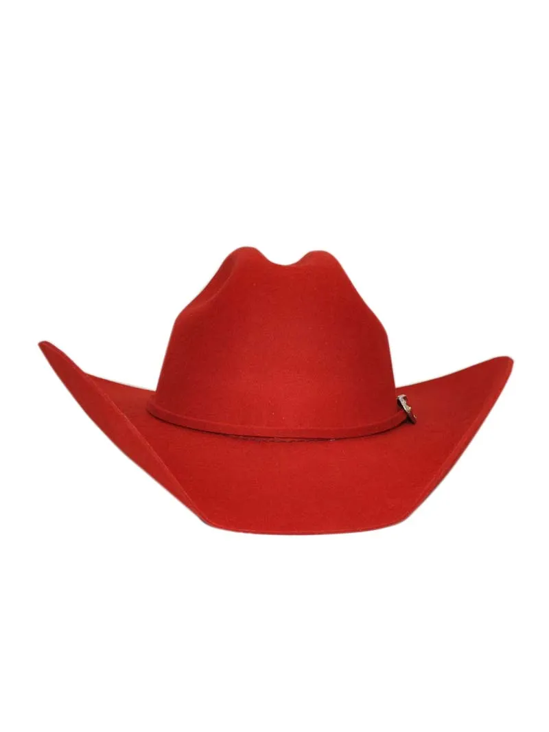 Bullhide KINGMAN 4X 0550R Western Felt Hat Red