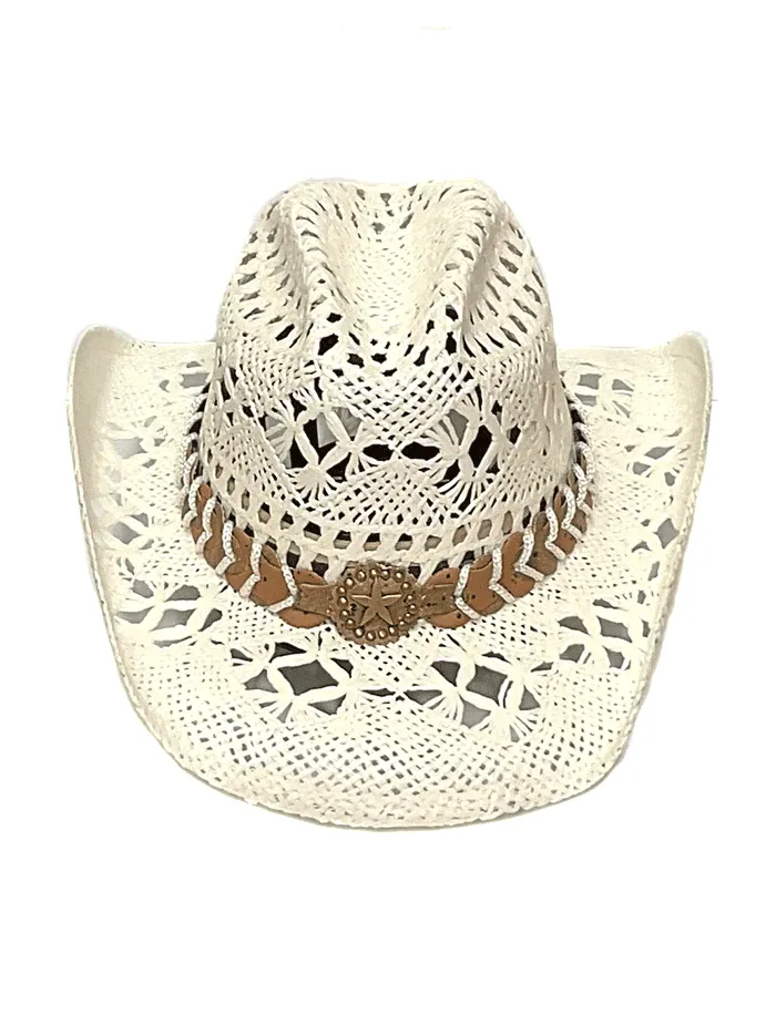 Bullhide NAUGHTY GIRL 2649W Western Straw Hat White