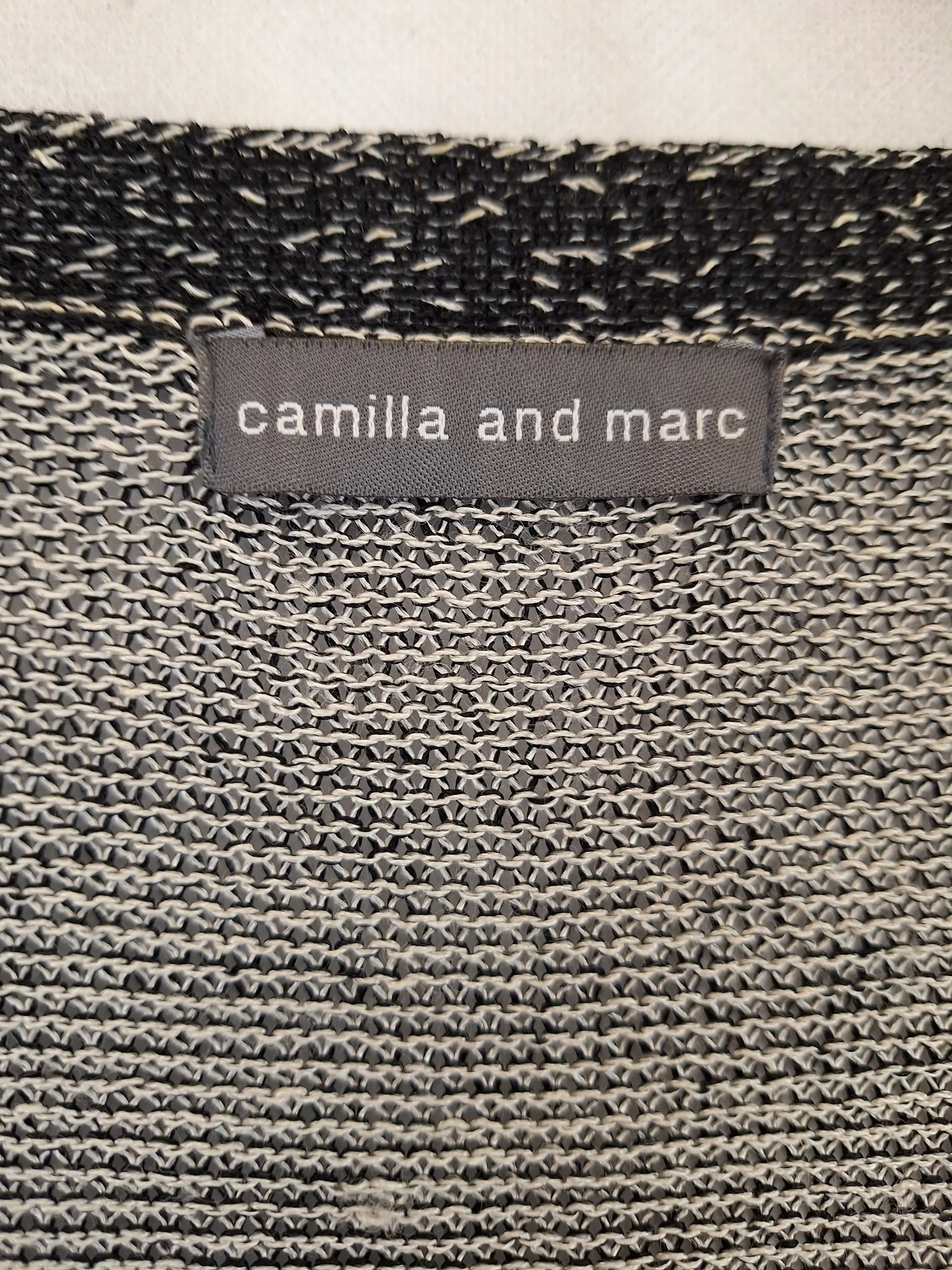 Camilla and Marc Cozy Mixed Yarn Longline Cardigan Size M