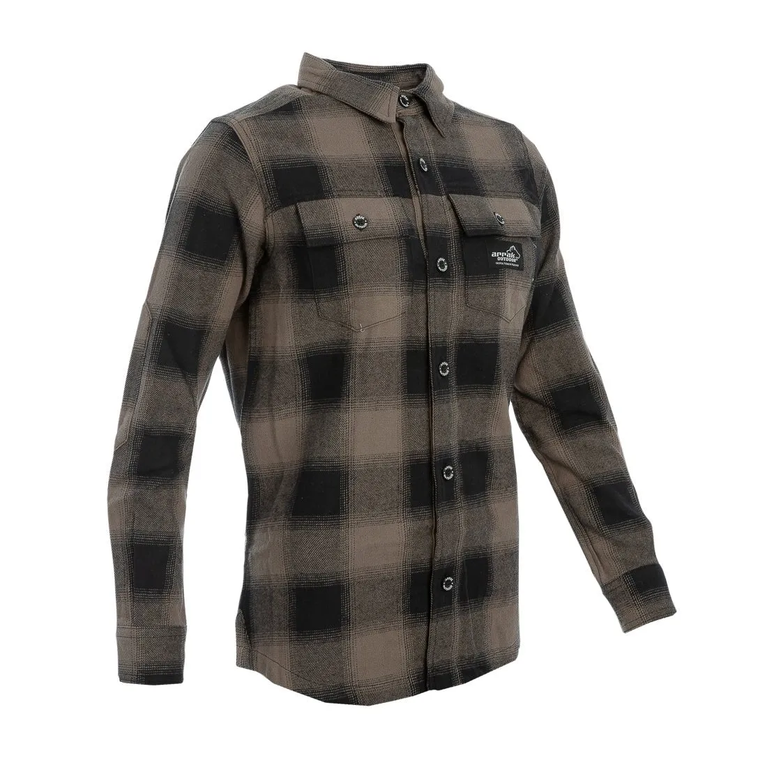 Canada Flannel Long-Sleeve Lady (Brown)