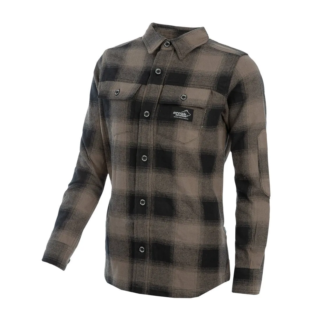 Canada Flannel Long-Sleeve Lady (Brown)