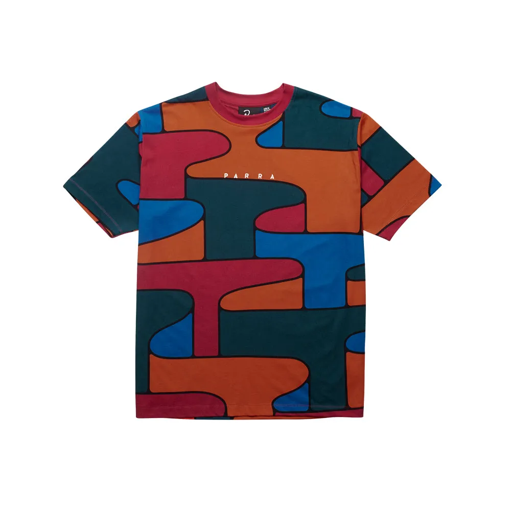 canyons all over t-shirt (multi)