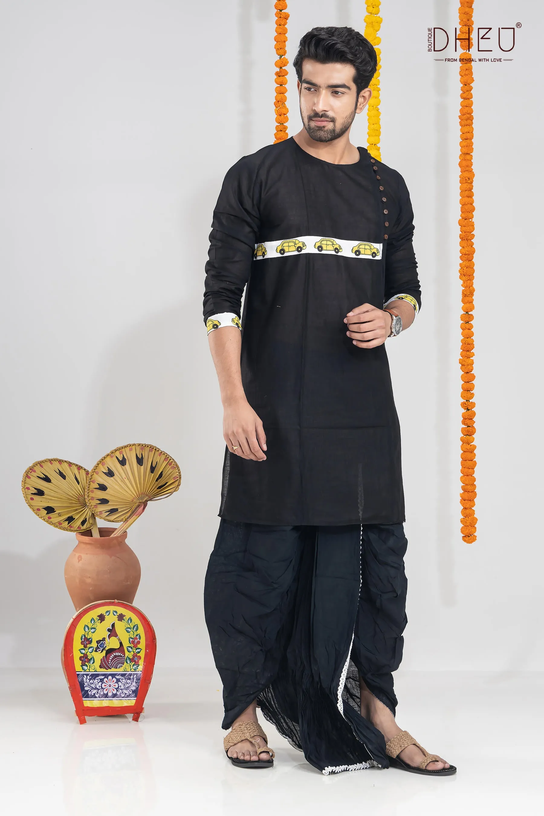 Chupkatha-Kurta Dhoti(Optional)