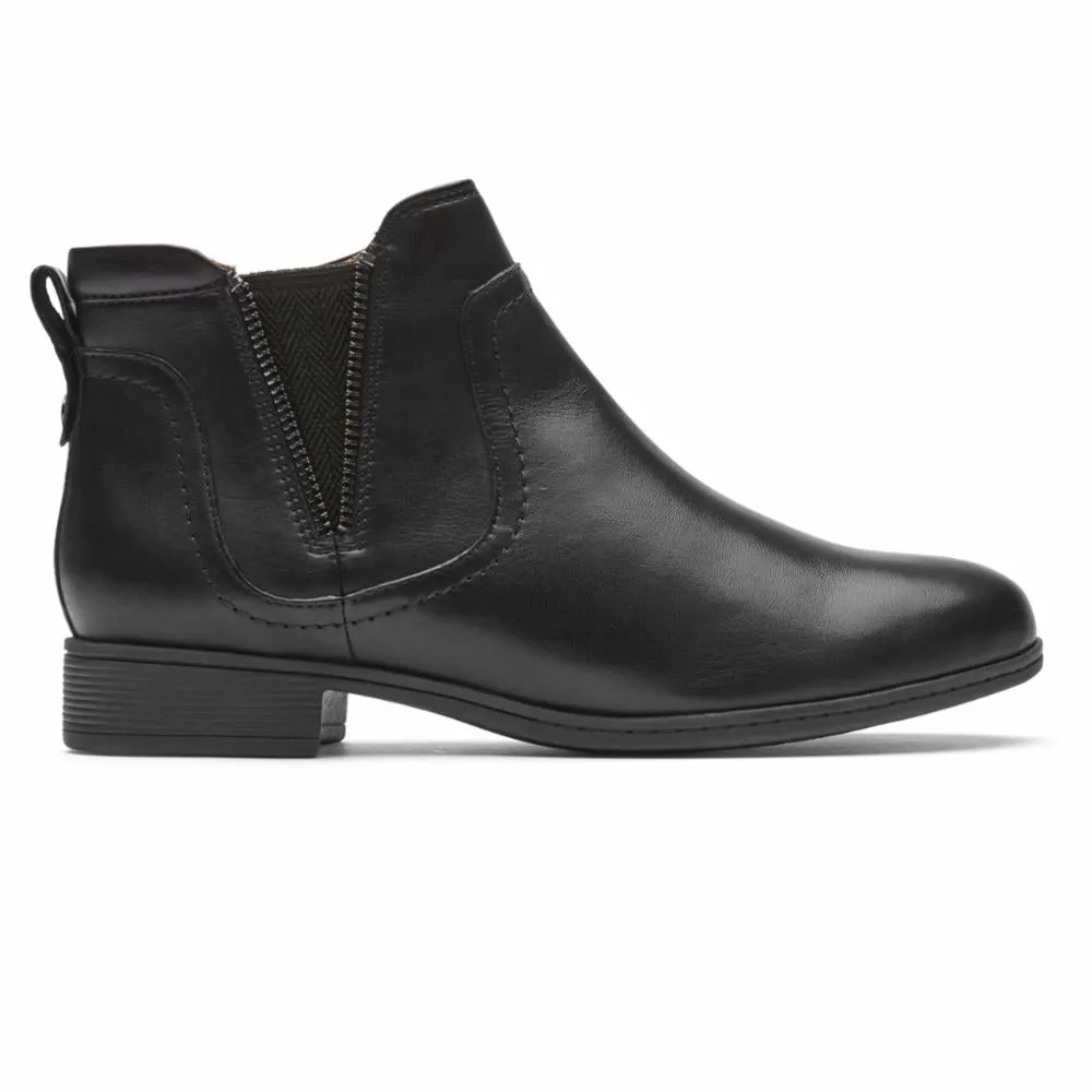 Cobb Hill CROSBIE GORE BOOT BLACK LTHR