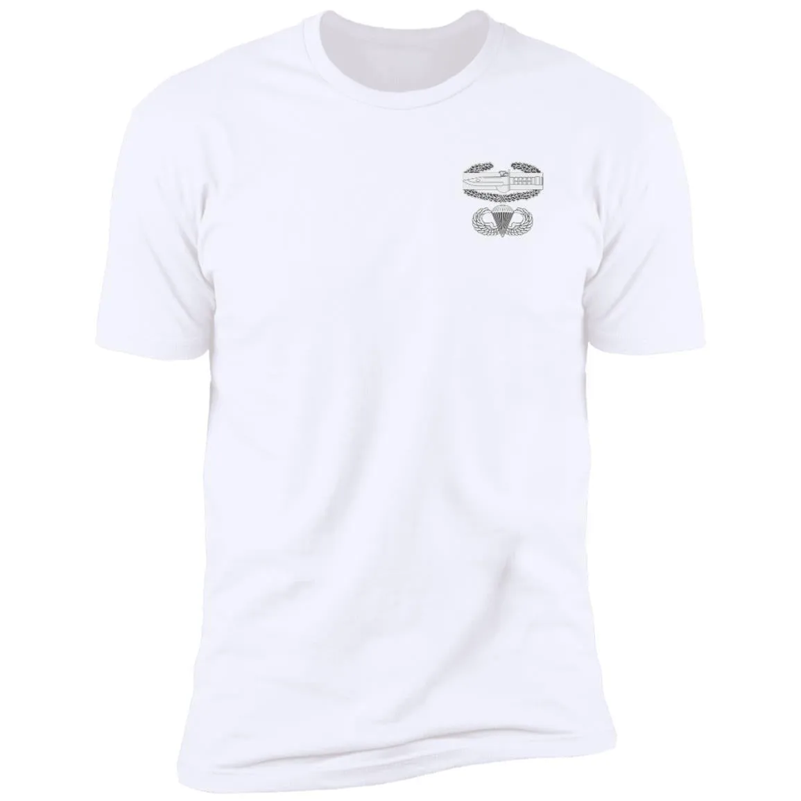 Combat Action Badge Airborne Premium Short Sleeve T-Shirt