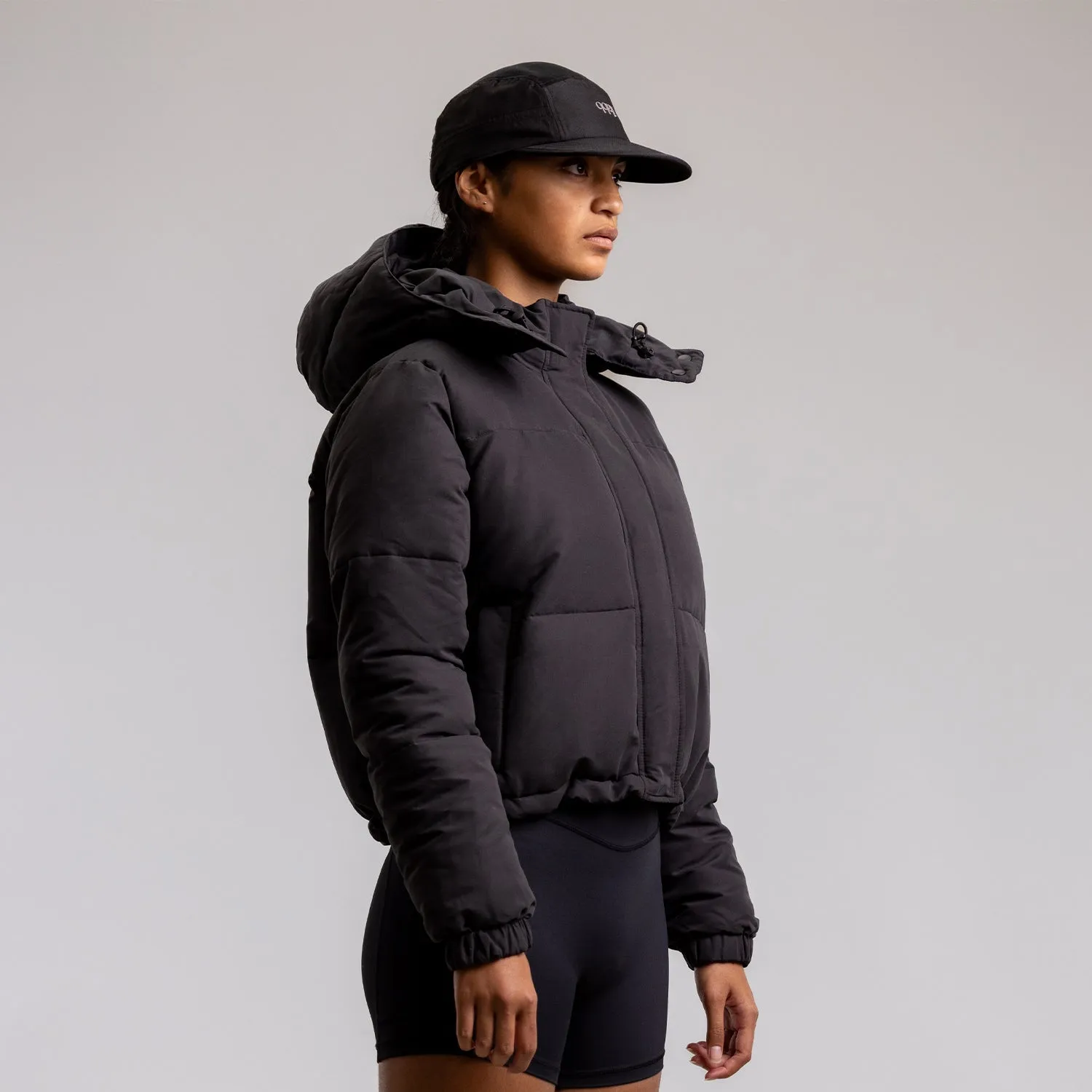 Cropped Puffer Jacket Women's