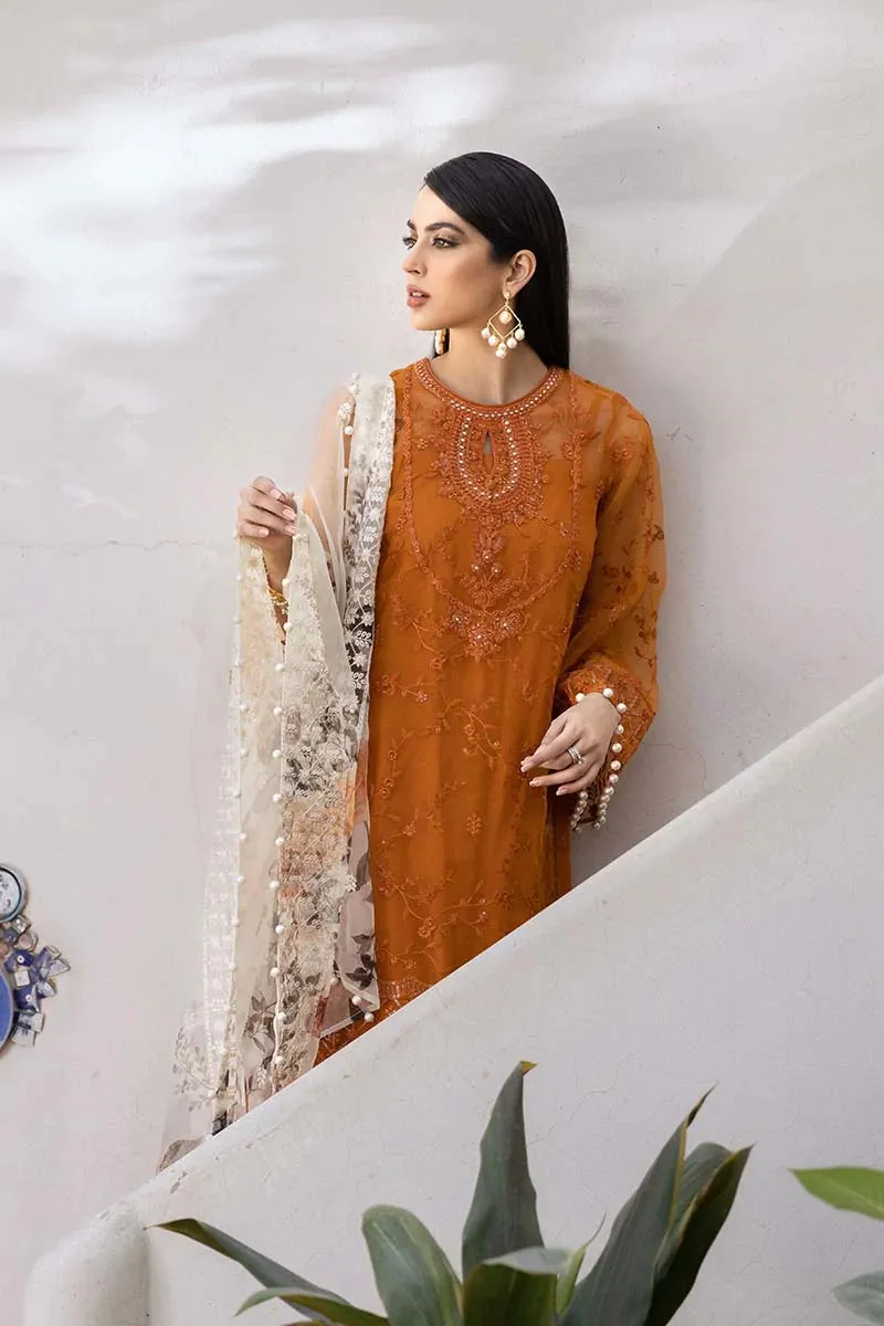 Cross Stitch CS-02 Embroidered Three Piece Lawn Collection