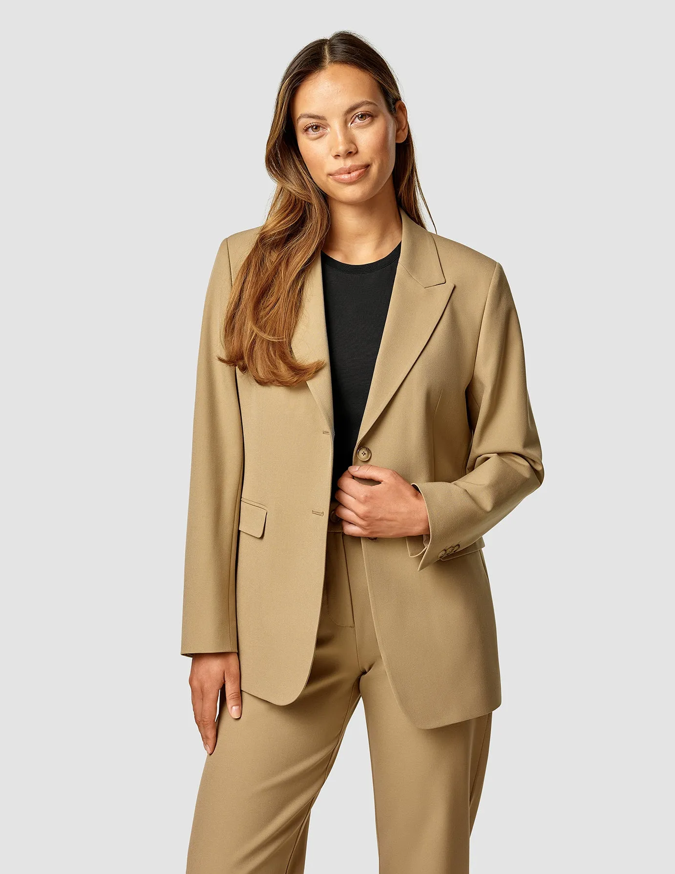 Essential Blazer Caramel