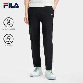 FILA CORE LIFESTYLE HERITAGE Women Knit Pants (Black)