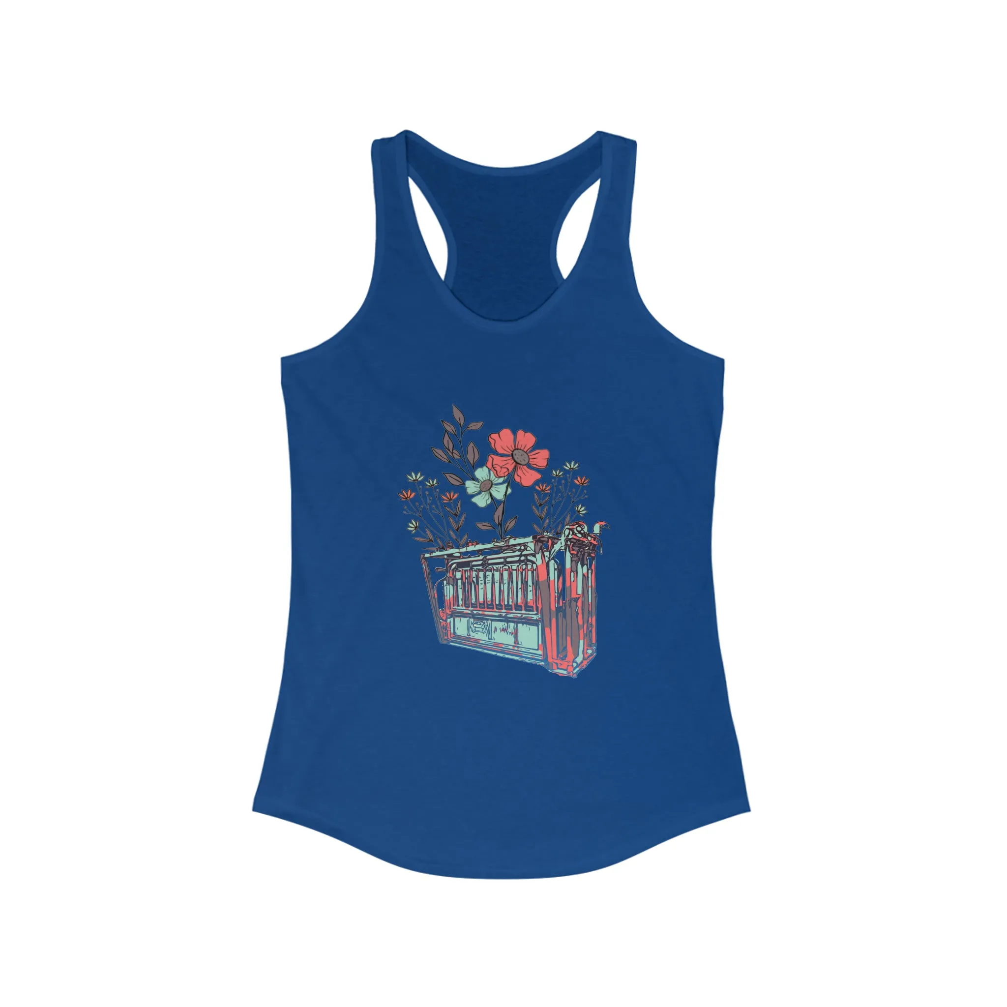 Flower Chute Racerback Tank