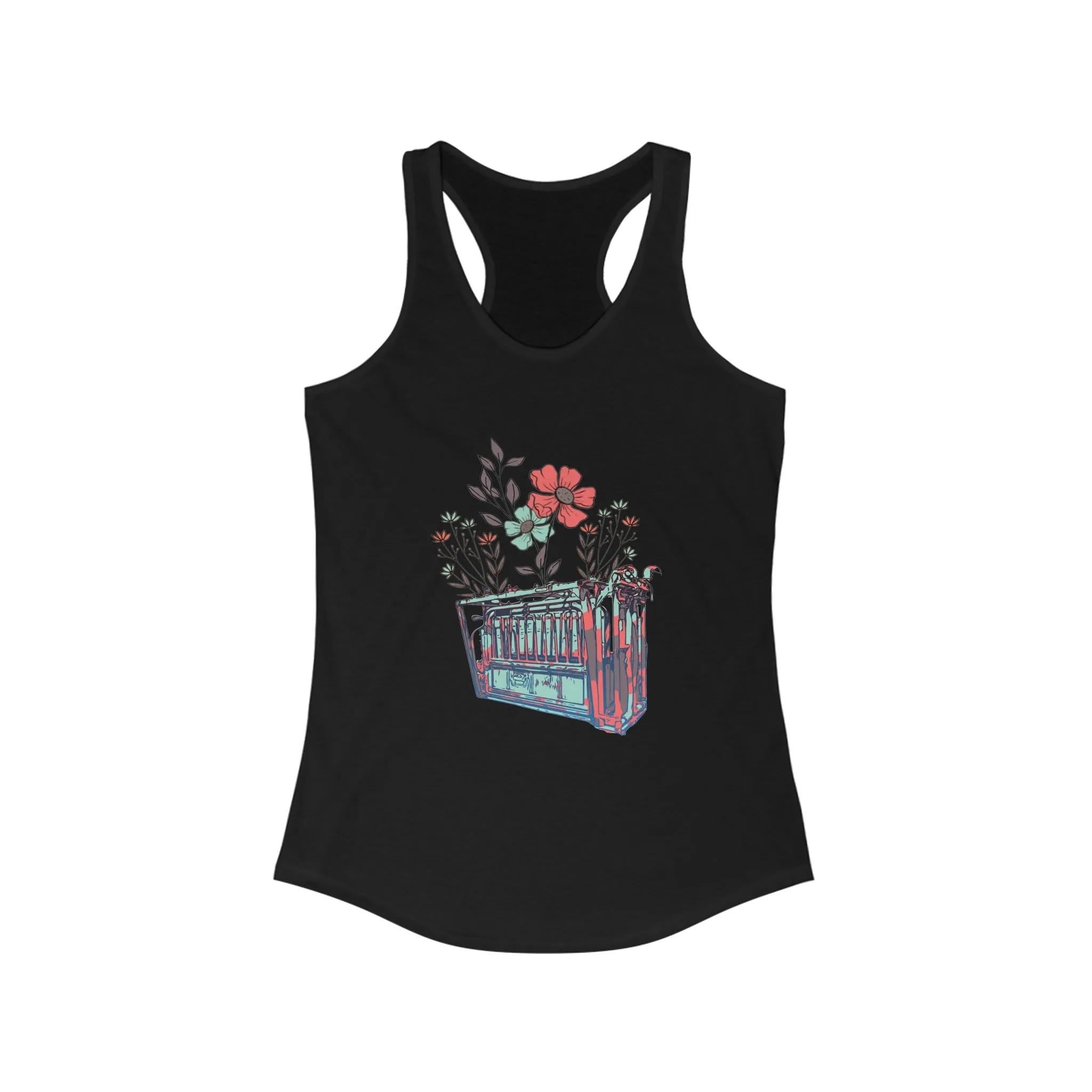 Flower Chute Racerback Tank