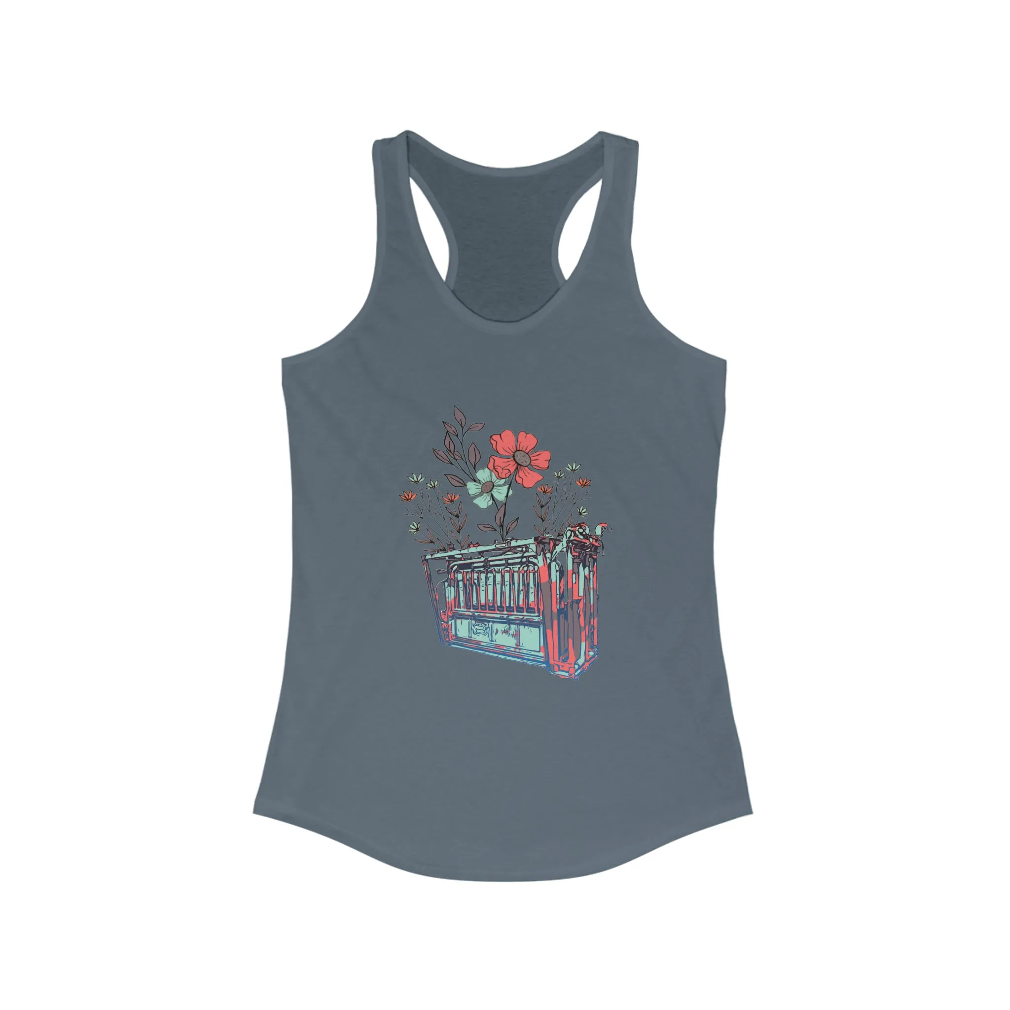 Flower Chute Racerback Tank