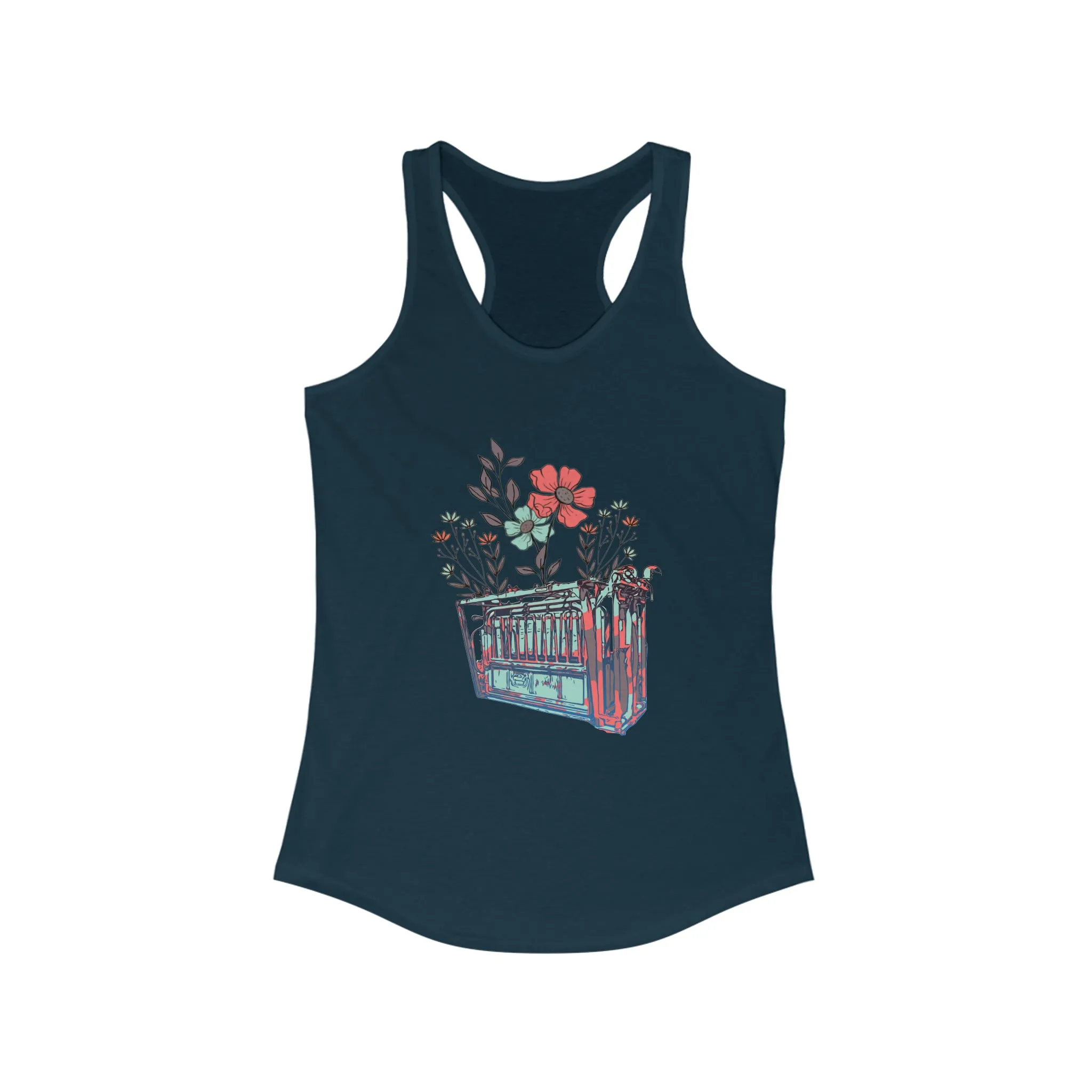 Flower Chute Racerback Tank