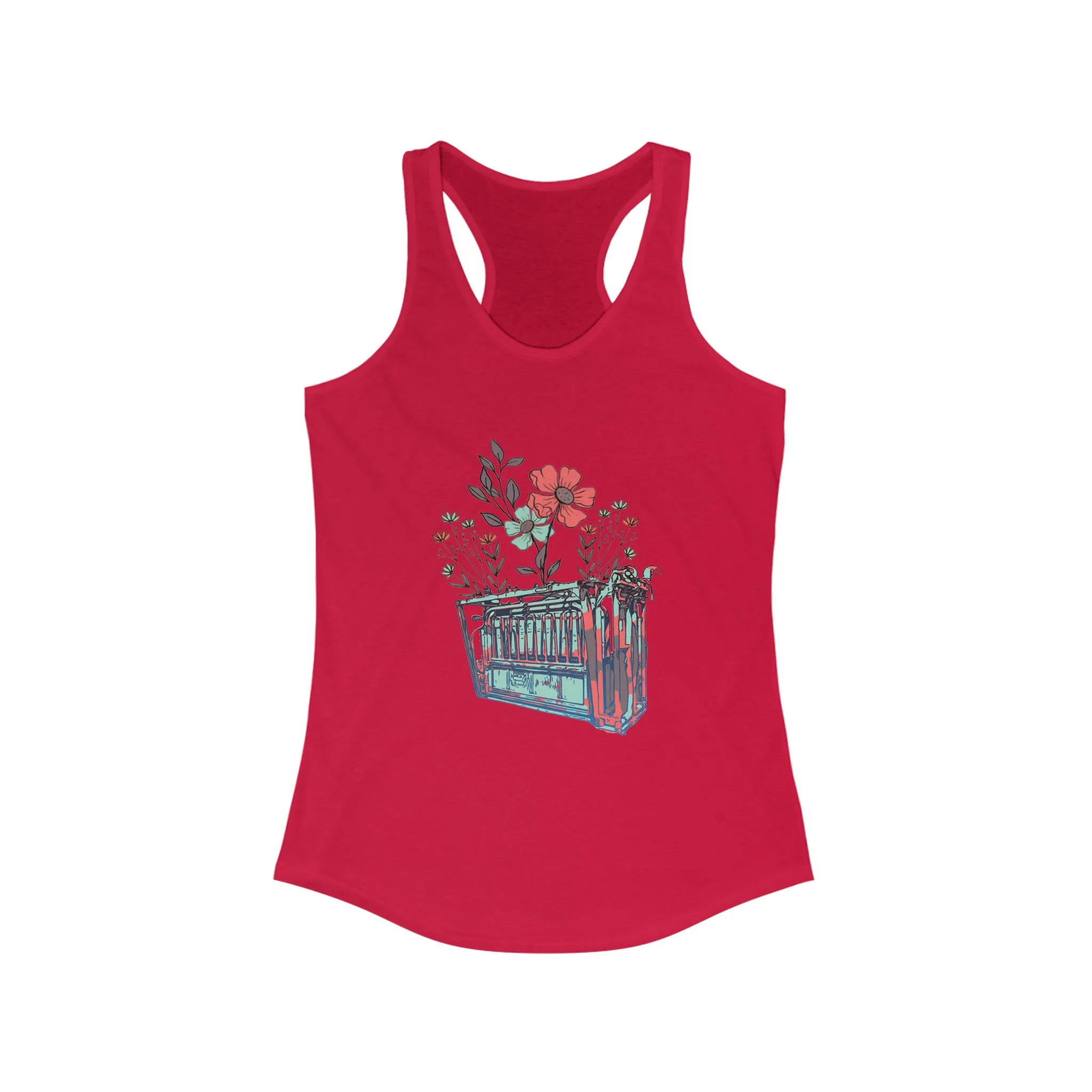 Flower Chute Racerback Tank