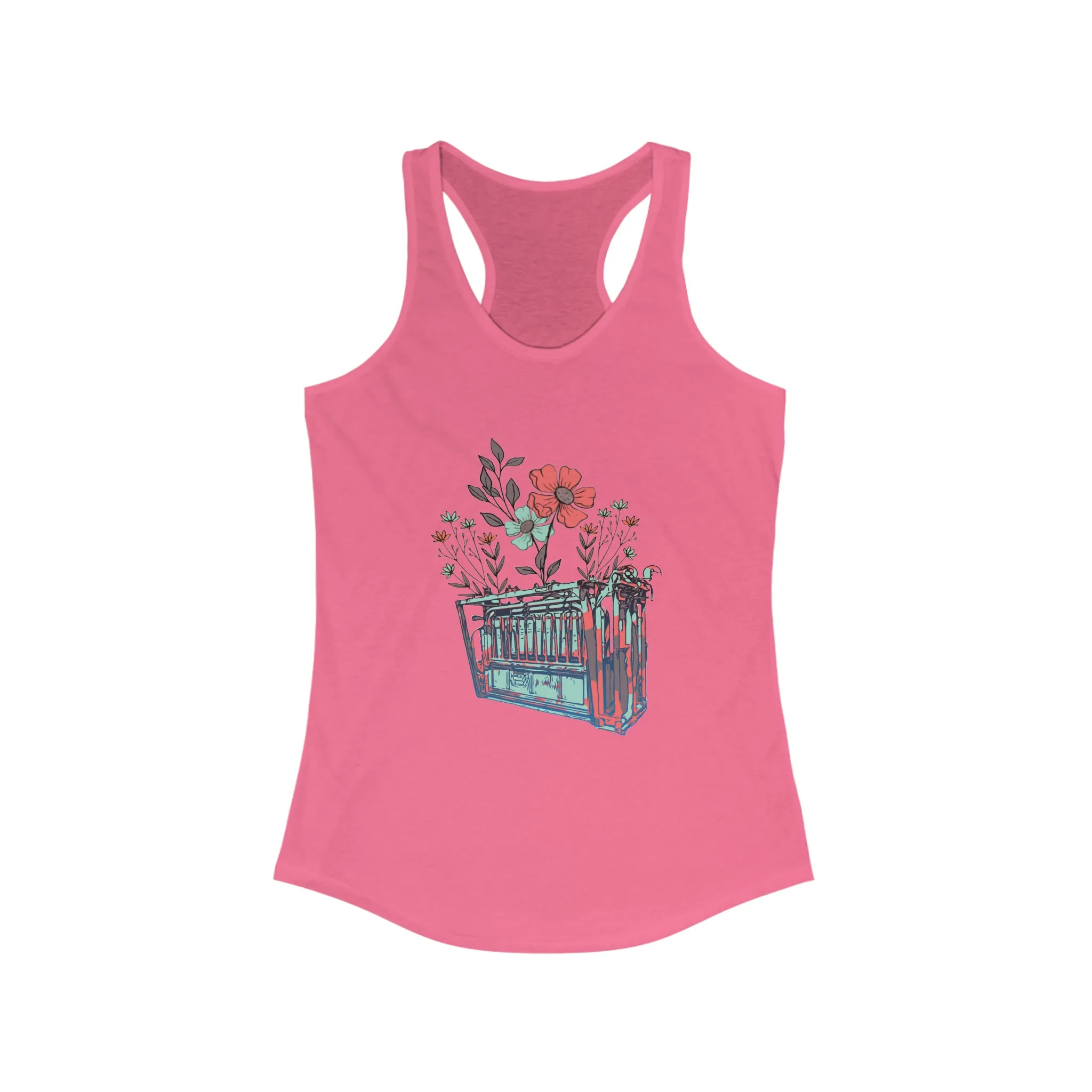 Flower Chute Racerback Tank