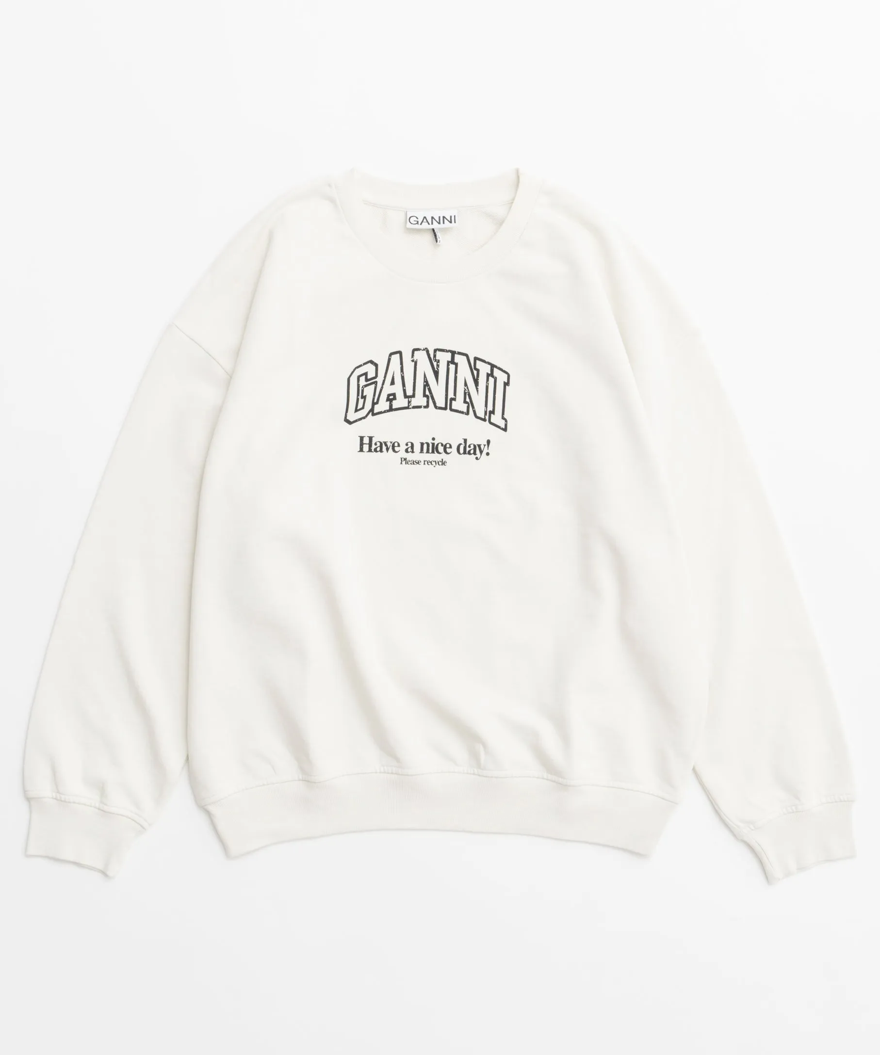 【GANNI】Isoli Ganni Oversized Sweatshirt