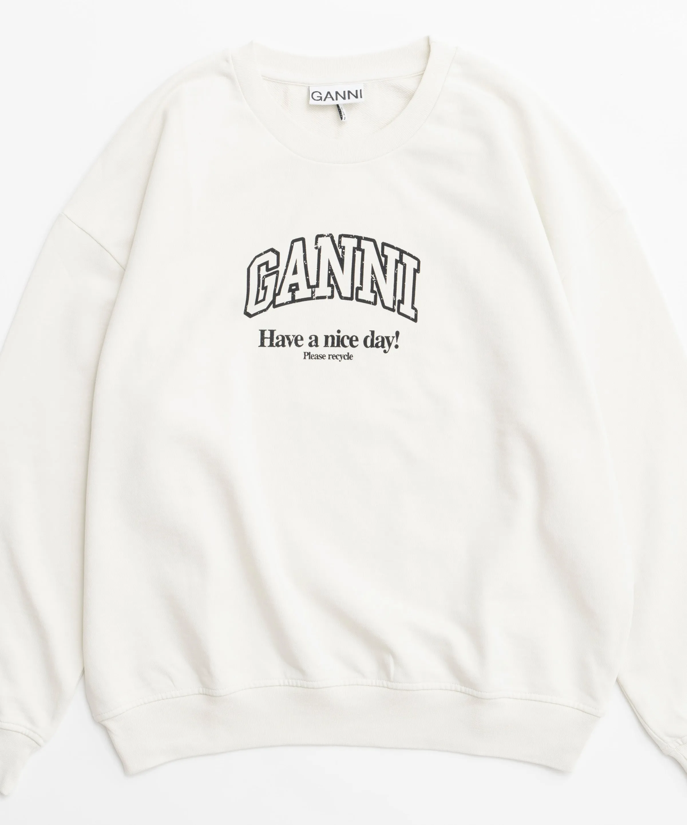 【GANNI】Isoli Ganni Oversized Sweatshirt