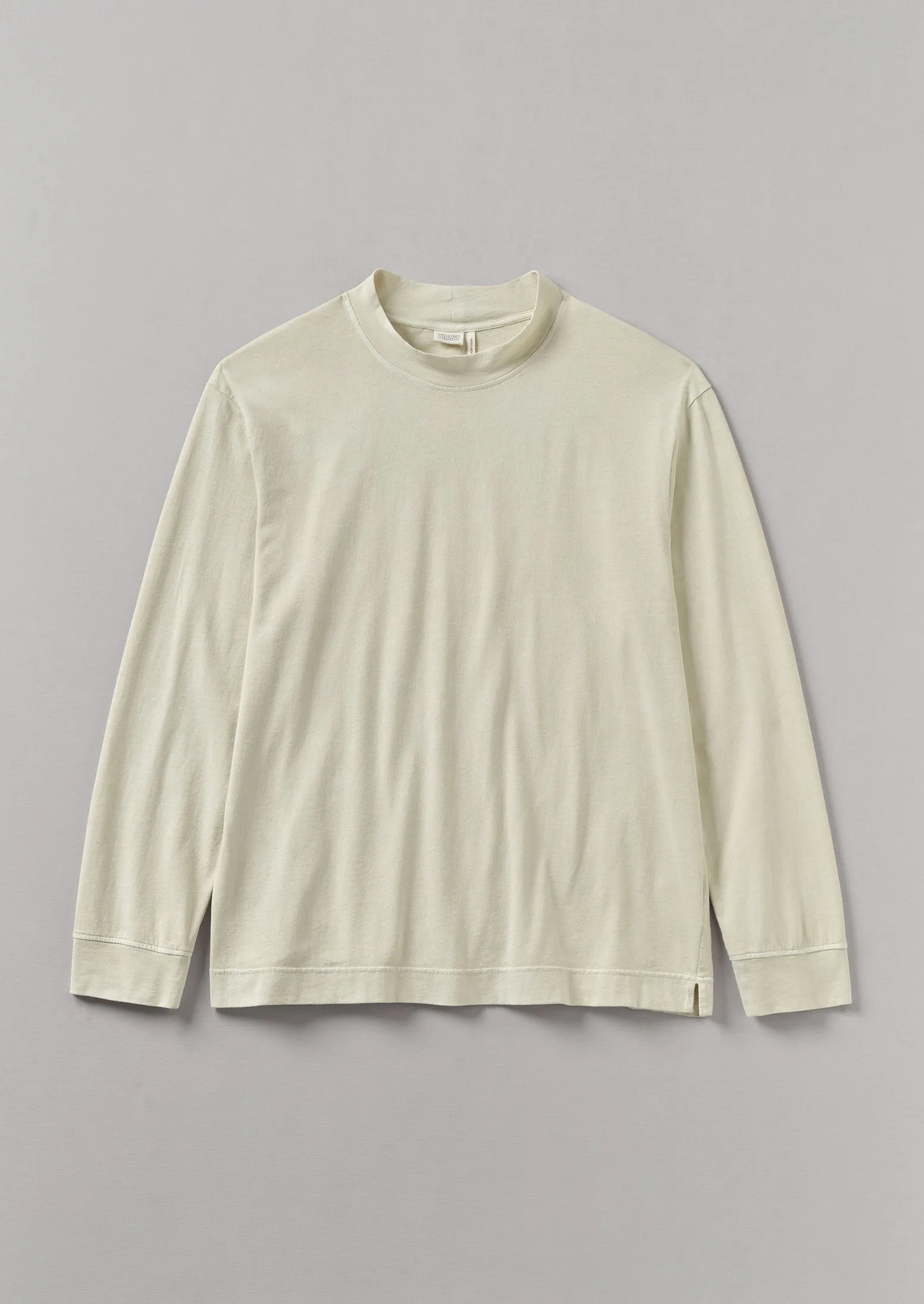 Cotton Long Sleeve Tee Dyed in Soy | Garment-Dyed