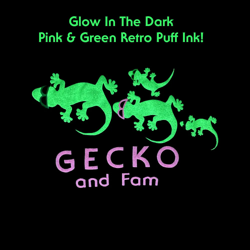 Gecko Fam Hyper Tee Purple-to-Pink