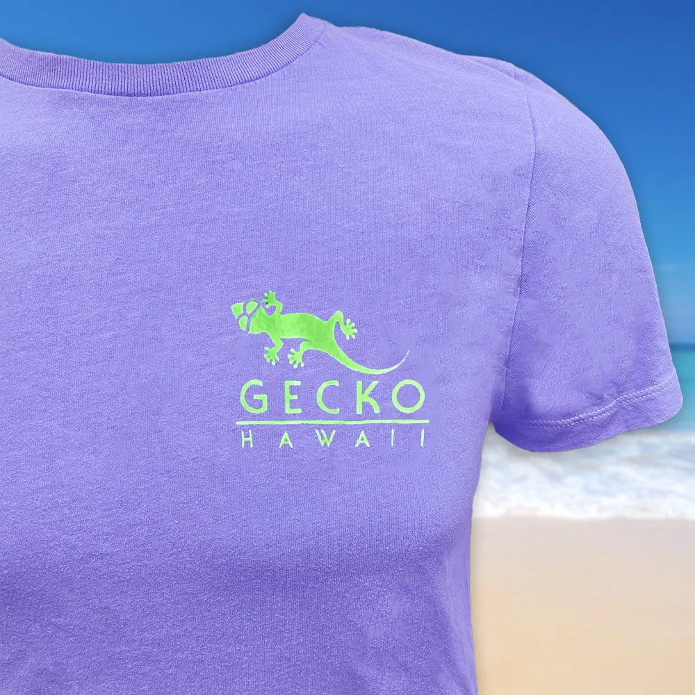 Gecko Fam Hyper Tee Purple-to-Pink