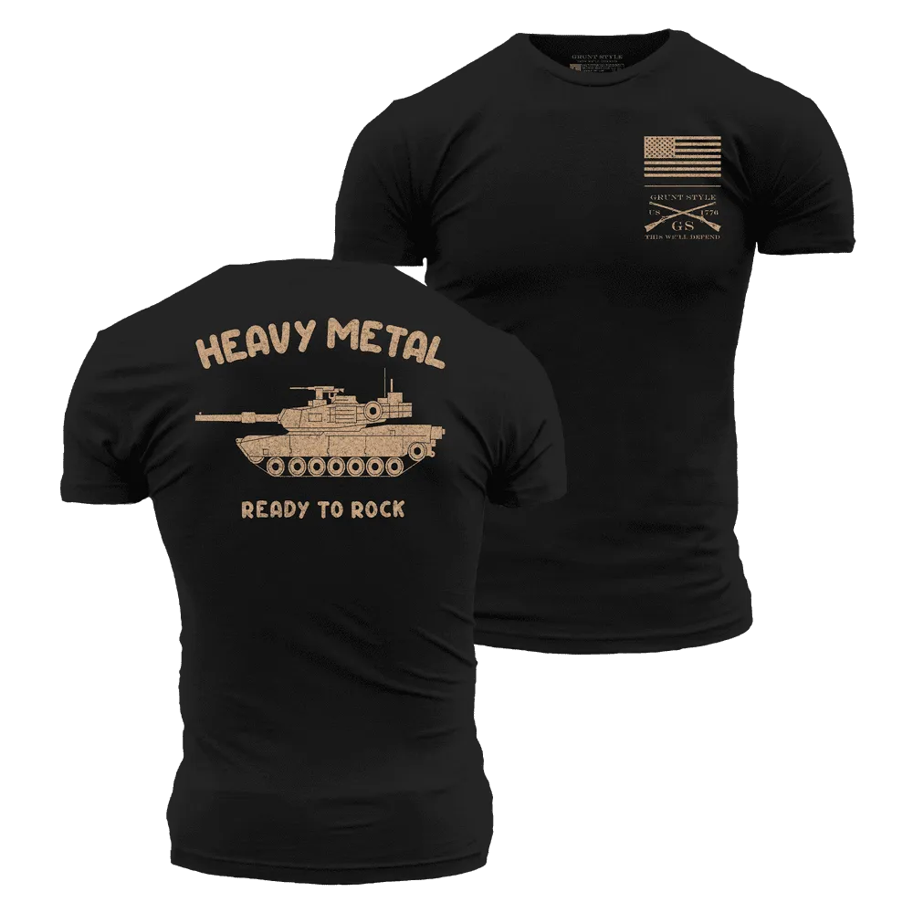 Heavy Metal T-Shirt - Black