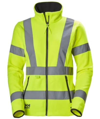 Helly Hansen Womens Luna Hi Vis Fleece Jacket-72174