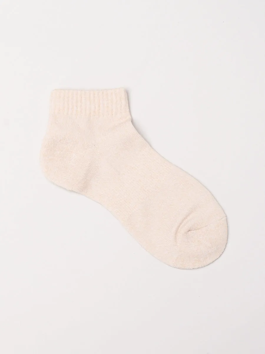 Hemp Cotton Cushioned Trainer Socks