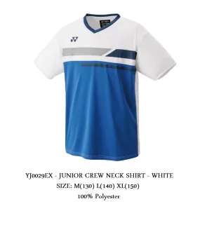 JUNIOR CREW NECK SHIRT