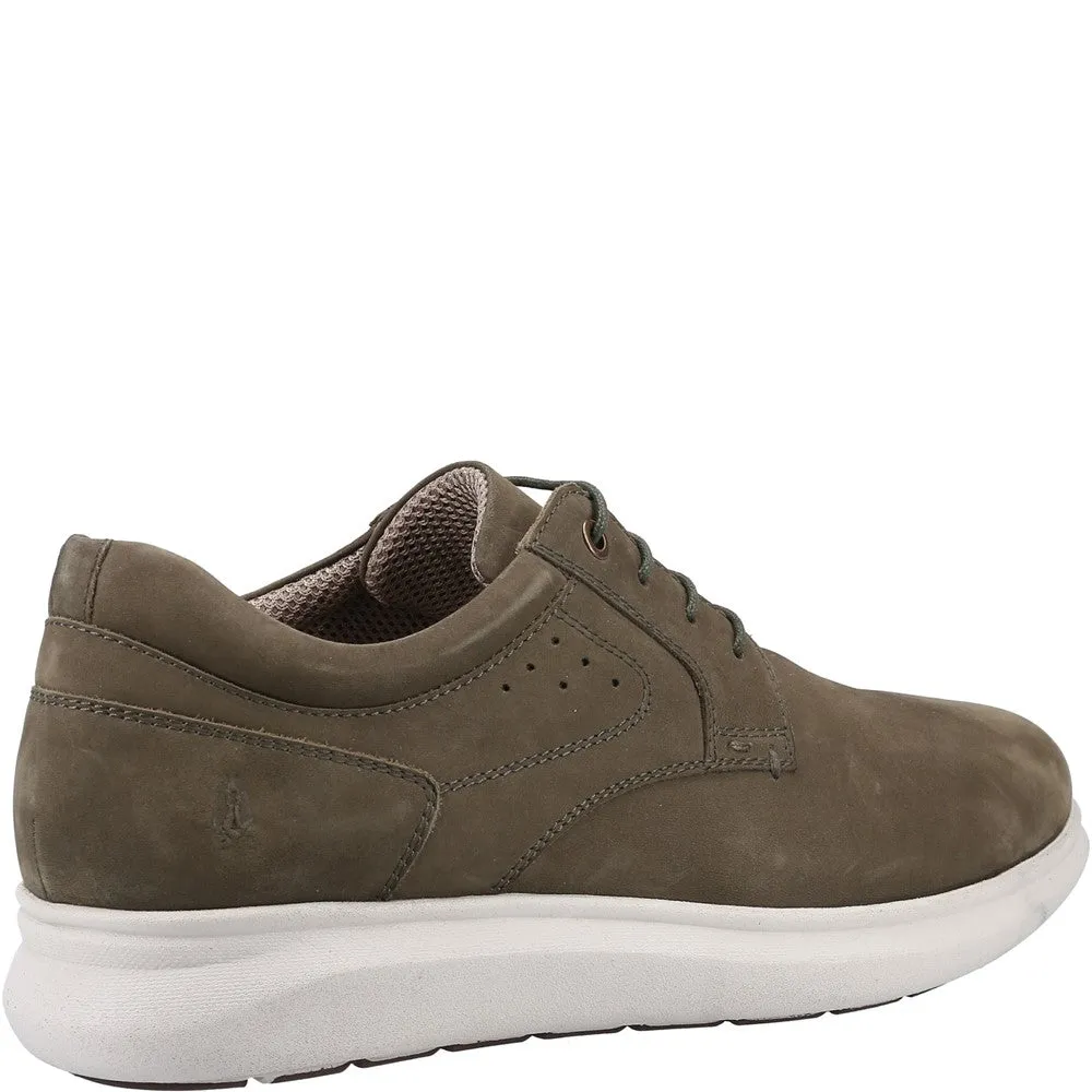 Khaki Brett Lace-Up Trainers