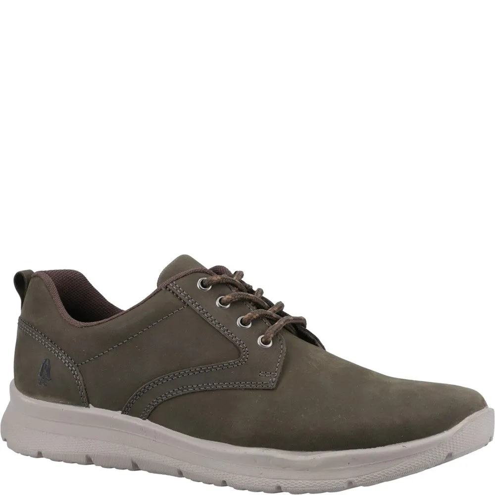 Khaki Fergus Lace Up Trainers