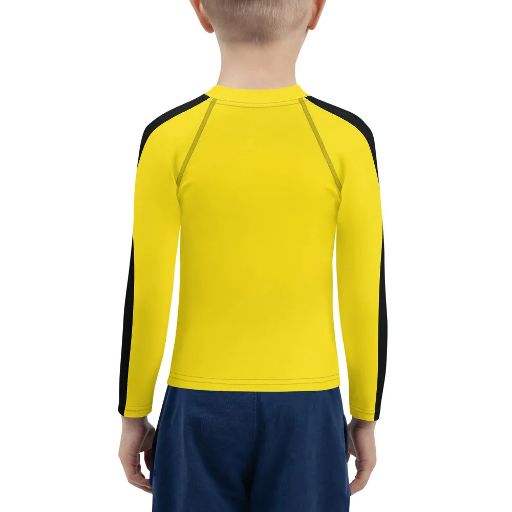 Kids Boys Bruce Lee Game of Death Kill Bill Rash Guard: Unleash Your Inner Martial Artist