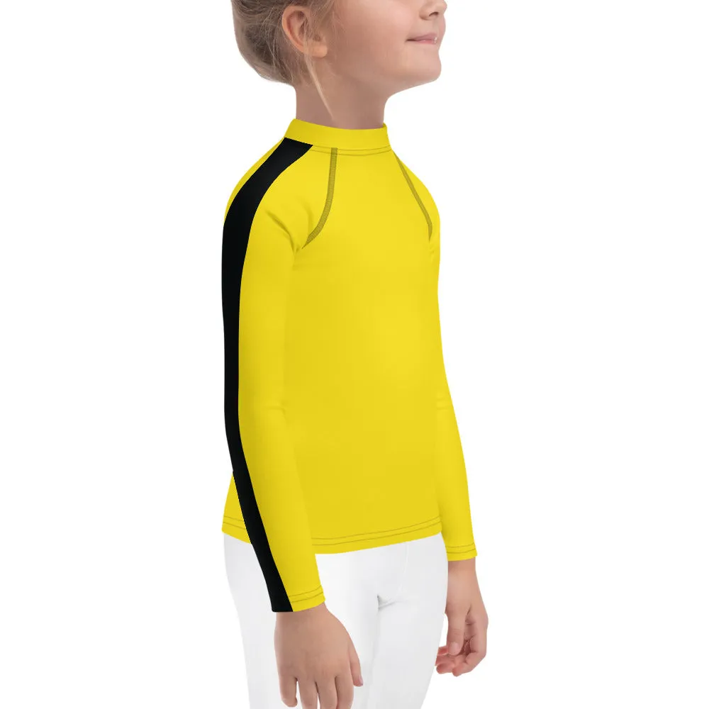 Kids Girls Bruce Lee Game of Death Kill Bill Rash Guard: Unleash Their Inner Martial Artist