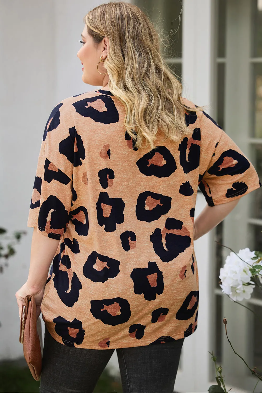 Leopard Plus Size Top