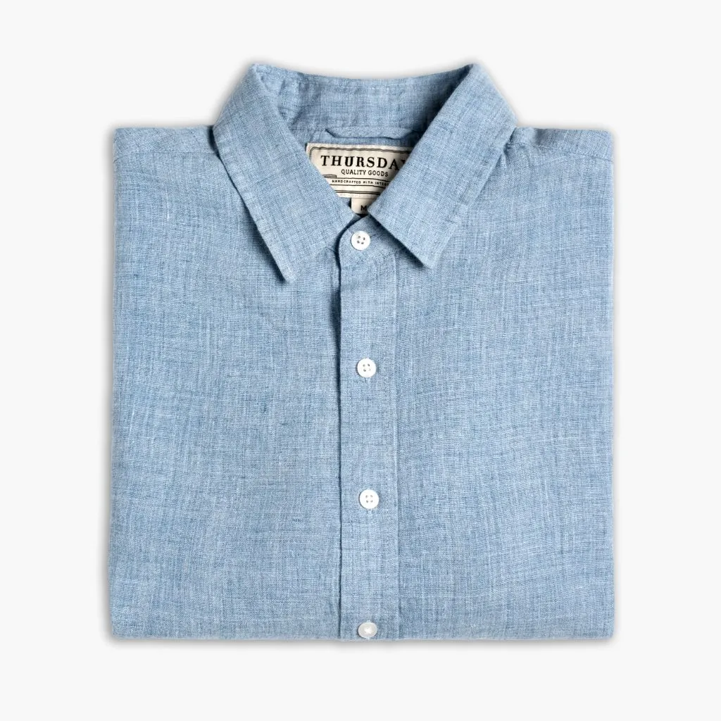 Linen Shirt | Blue