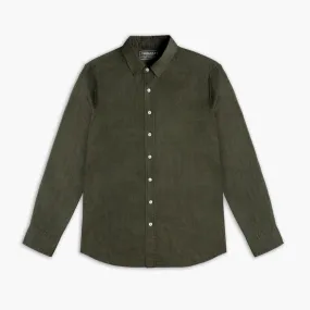 Linen Shirt | Olive